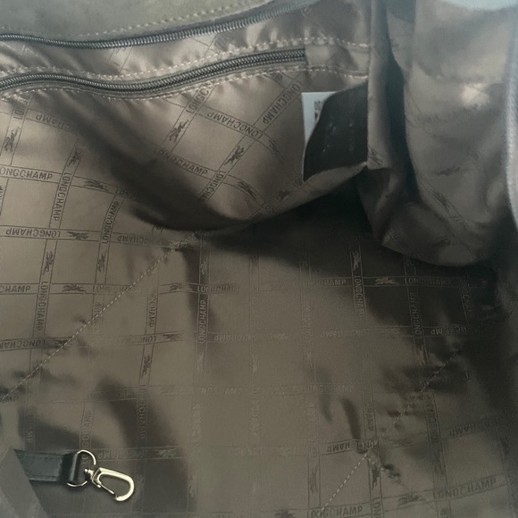 Longchamp Penelope Python Snakeskin Embossed Tote Bag - Picture 6 of 15